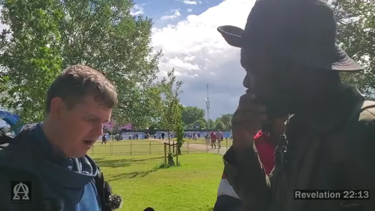Speakers Corner - Part 1 - Bob Talks To A Guy Who Just Believes In 1 God, And All The Books
