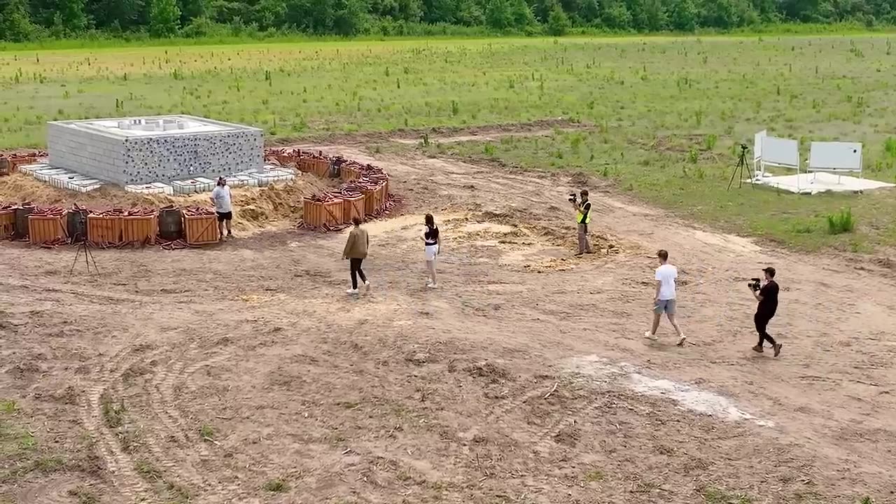 Train Vs Giant Pit in Real Life