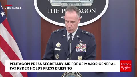 JUST IN- Pentagon Holds Press Briefing After Israeli Defense Minister Held Meeting With Sec. Austin