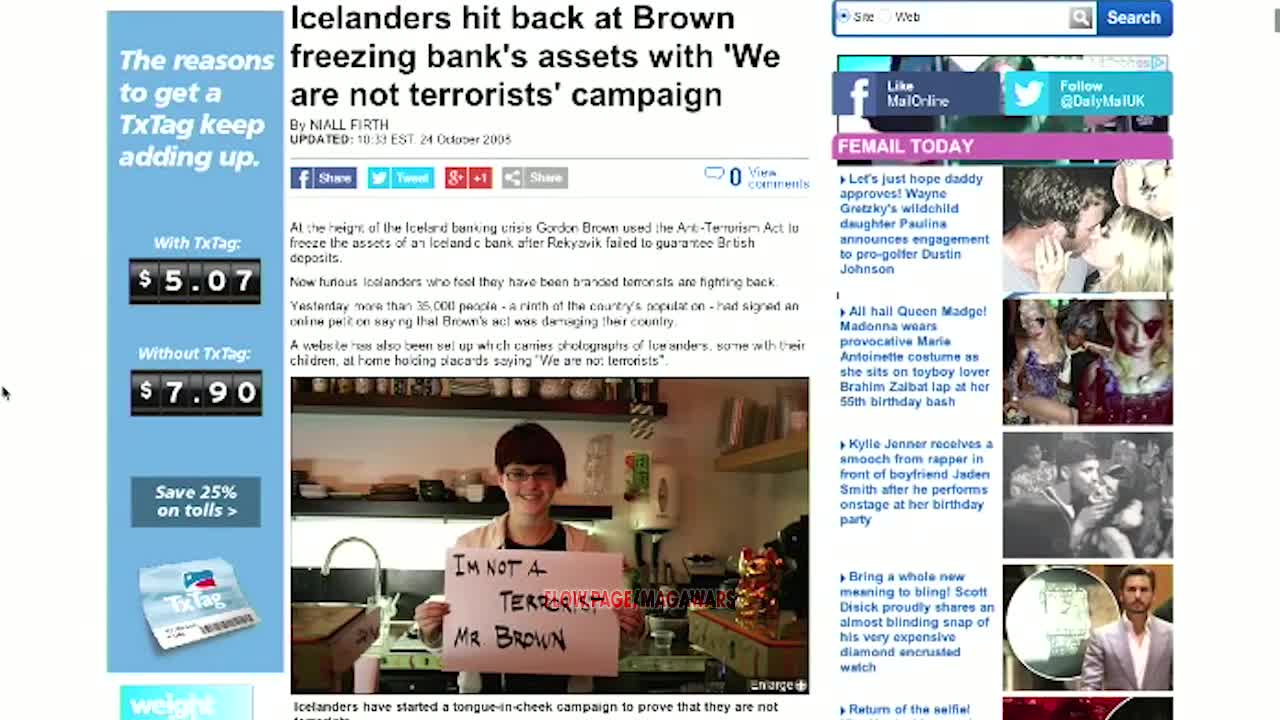 Alex Jones: Icelanders Liberated Their Bank Accounts By Protesting - 8/18/13