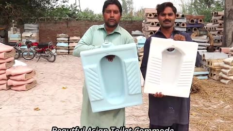 How to Indian Toilet FLUSH Commode Seat are made in Factory with Amazing Skills