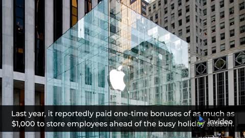 Apple improves wages for many store employees in the United States - Bloomberg News