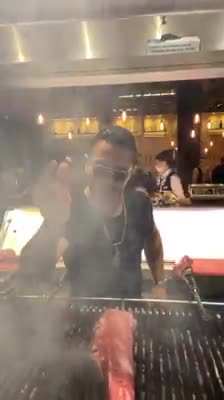 Grilling Gold Steak, WOW!!