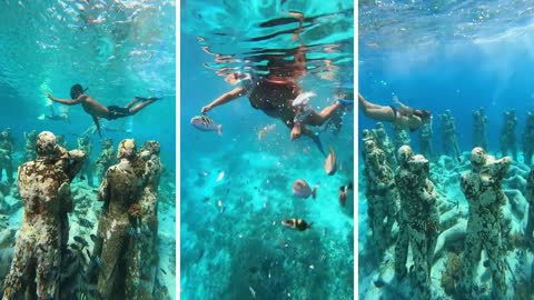 Gili trawangan under the sea