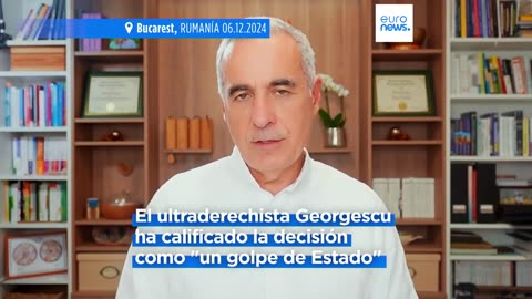 Georgescu arremete contra el máximo Tribunal rumano por anular el resultado de las elecciones