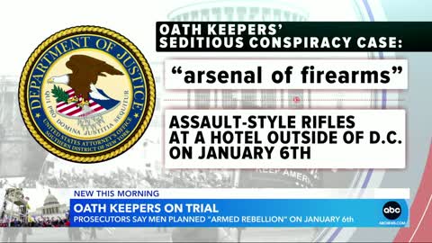 Prosecutors claim Oath Keepers 'concocted plan for armed rebellion' l GMA