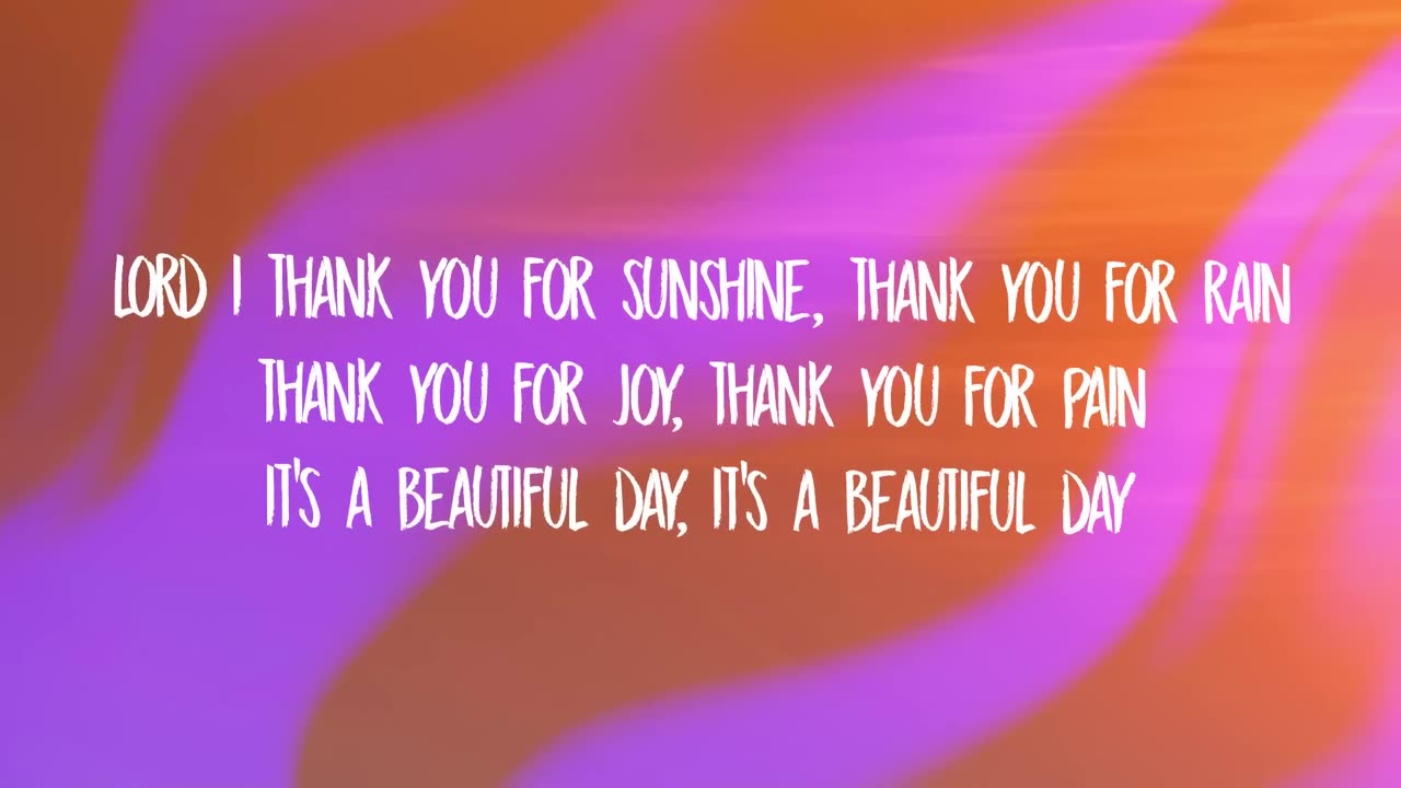 TRINIX x Rushawn - It’s A Beautiful Day (Lyrics) | lord i thank you for sunshine thank you for rain