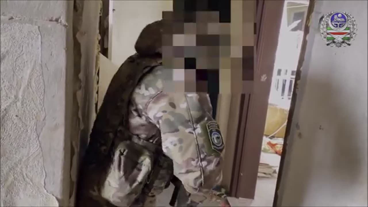 Footage from Chechen Volunteer Unit