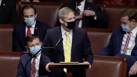 2021, Jim Jordan POWERFUL Objection in Congress