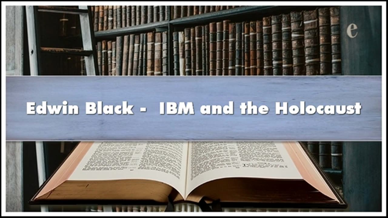 Edwin Black - IBM And The Holocaust Audiobook