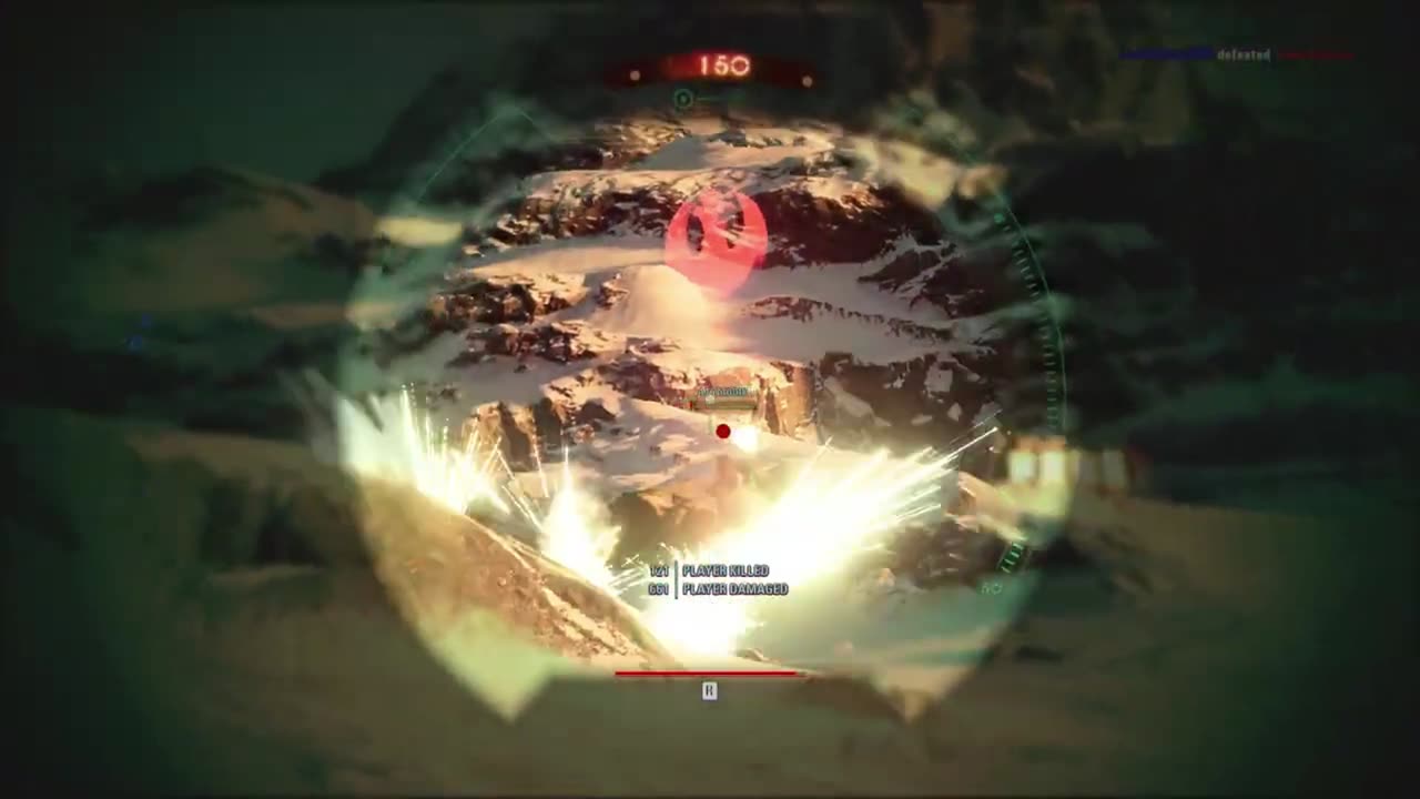 Star Wars Battlefront II: Instant Action Mission (Attack) Galactic Empire Hoth Gameplay