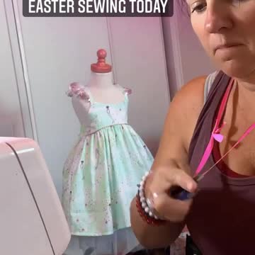 Started some Easter Sewing 2022