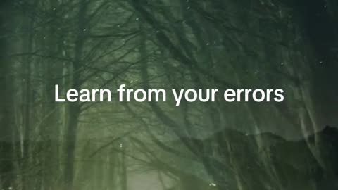 Learn from your errors