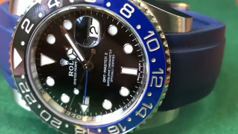 Luxury Rubber Straps for your Rolex Wrist Watch - Everest Rubber Straps