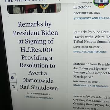 👀 The link goes right to the White houses web page