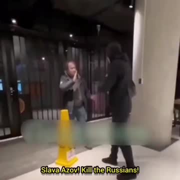 In Canada 2 Ukrainian Nazis terrorised a Russian man