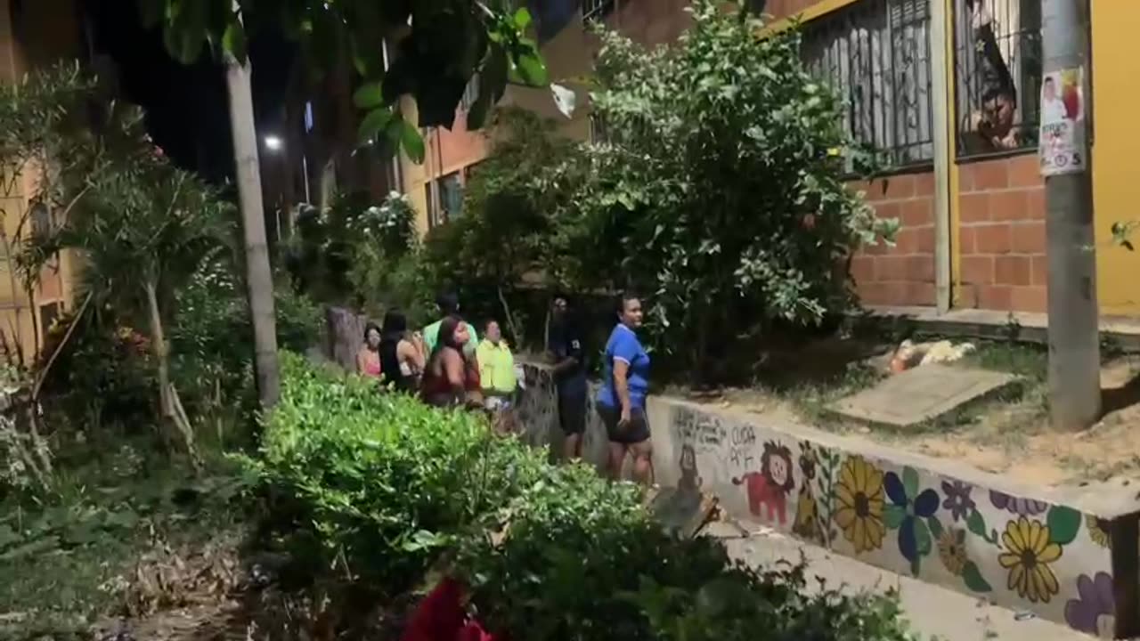 Video Policía después de la asonada en el norte de Bucaramanaga