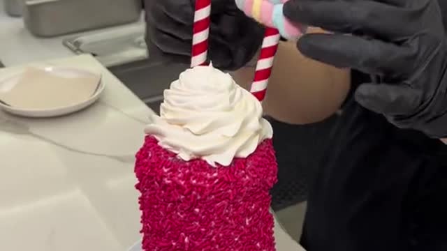 The Princess Make A Wish Milkshake from @Sugar Factory in Miami Beach, FL! 😍🍨🥛🧁