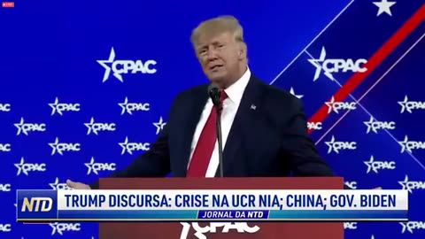 Trump: “O problema não é Putin ser esperto, o problema é que nossos líderes são burros”; CPAC 2022