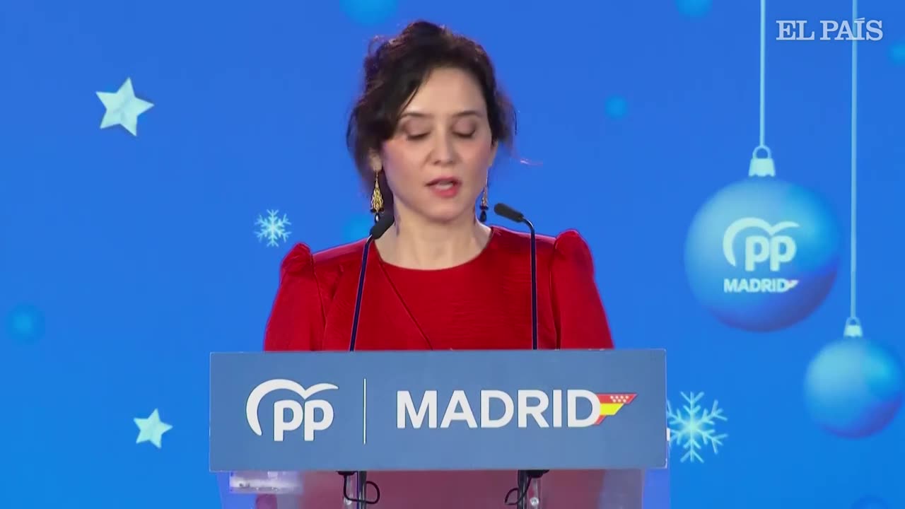 AYUSO | Ayuso señala a Sánchez : "Esto no lo tapa ni Franco" | EL PAÍS