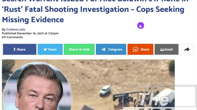 Search Warrant Issued For Alec Baldwin's iPhone