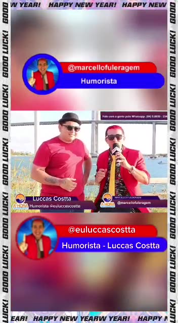 PESQUISA COM HUMORISTA LUCCAS COSTTA