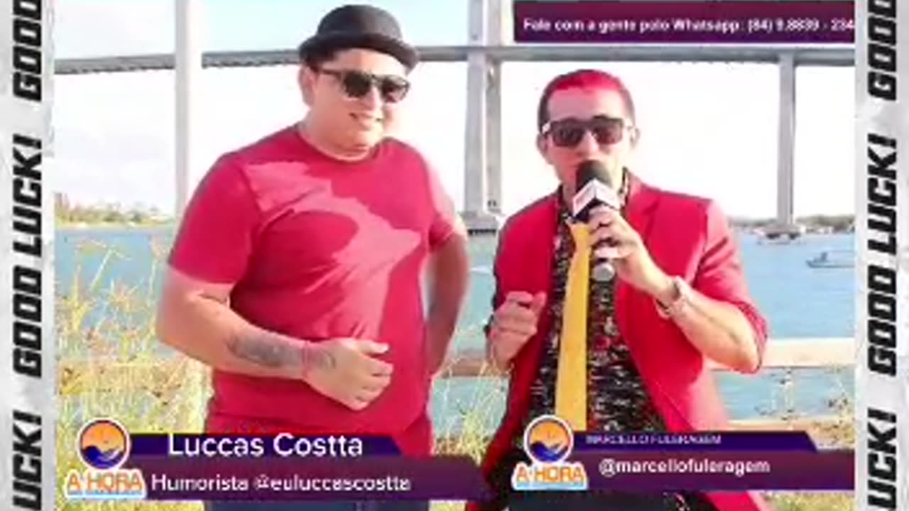 PESQUISA COM HUMORISTA LUCCAS COSTTA