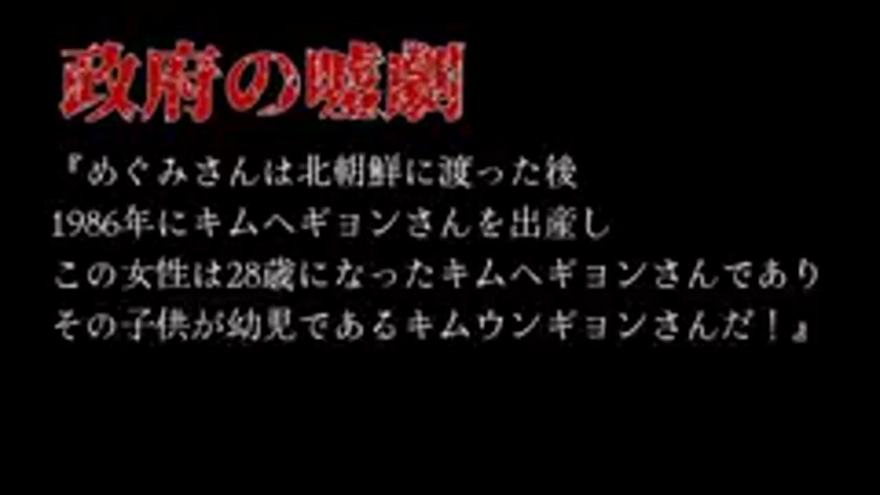 横田めぐみさんについて