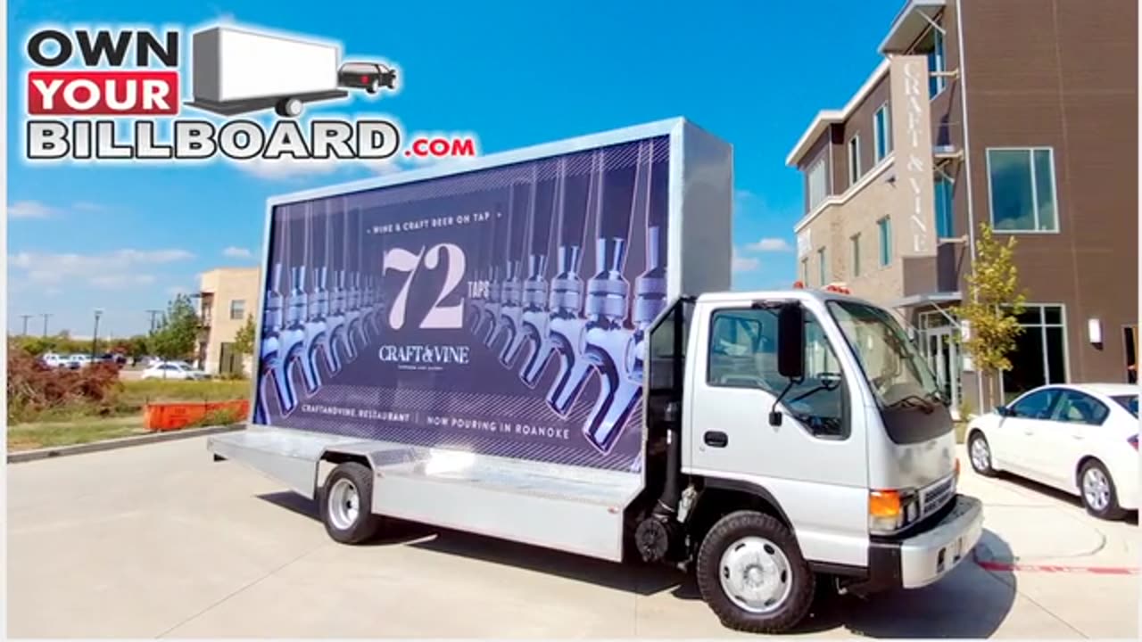 Own Your Billboard : Mobile Billboard Trucks For Sale in Springville, UT