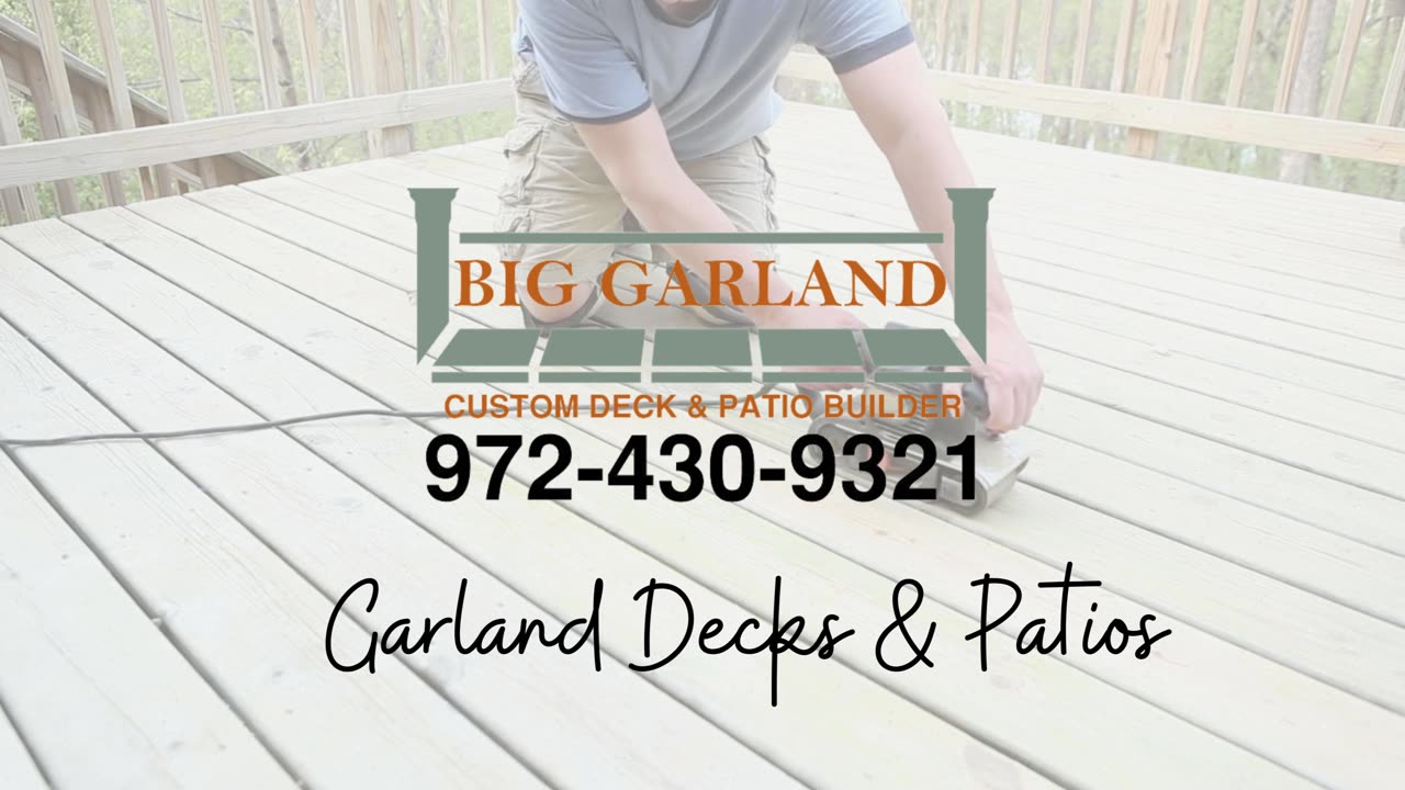 Deck Repairs in Garland TX | 972-430-9321