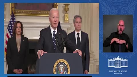 Biden says he stands with the Israeli government...