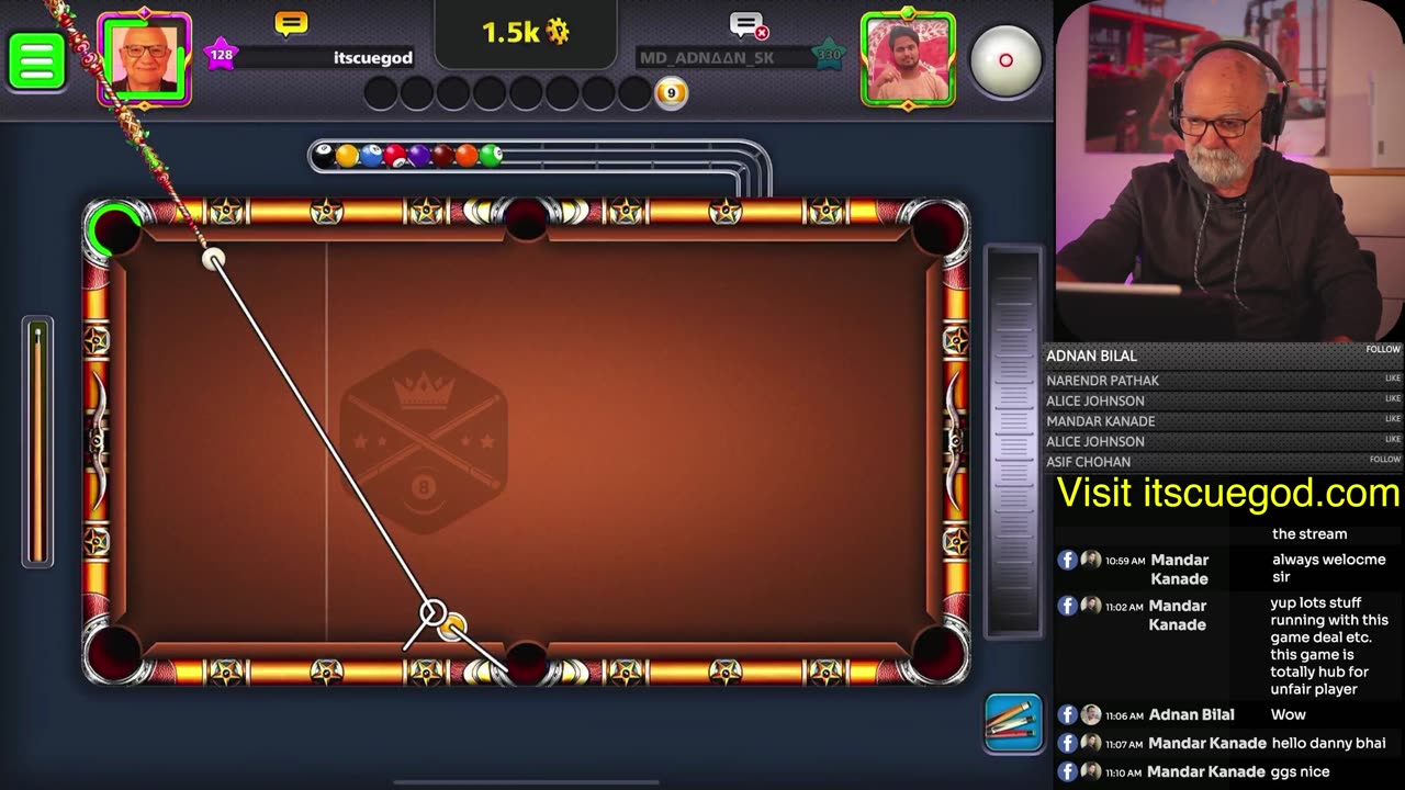 The 8 Ball & 9 Ball Pool LIVE Show with ITSCUEGOD