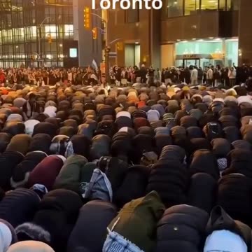 This transpired in Toronto!