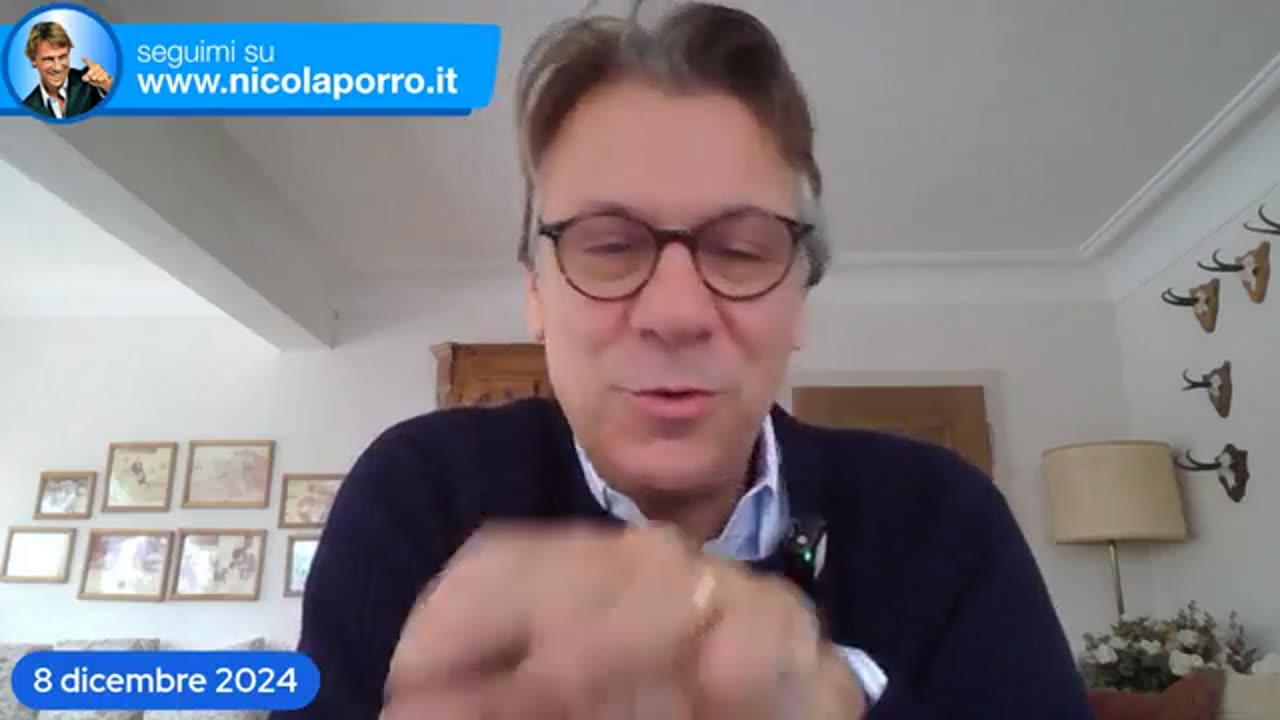 🔴 "Zuppa di Porro" la rassegna stampa di Nicola Porro del 08.12.2024