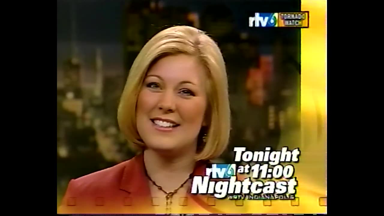 September 26, 2003 - Two Martha Weaver WRTV News Bumpers