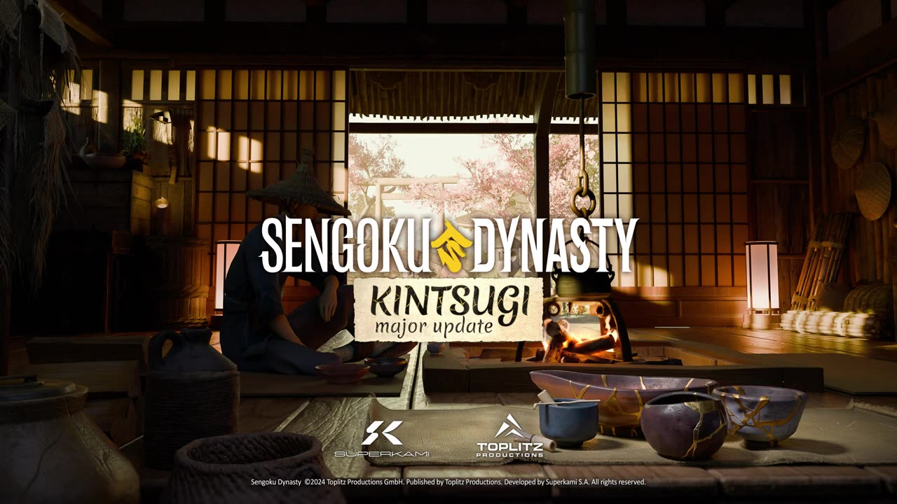 Sengoku Dynasty _ Kintsugi Update Trailer