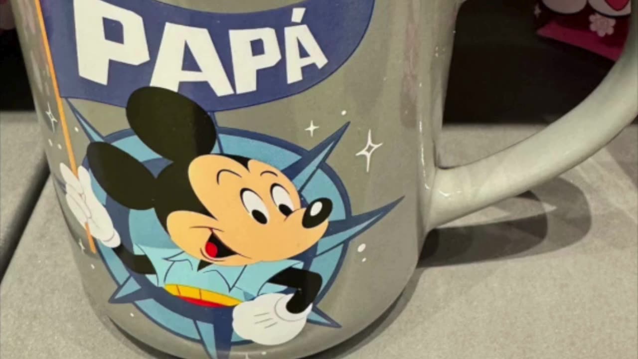 Walt Disney World Mickey Mouse and Castle Papa Mug #shorts
