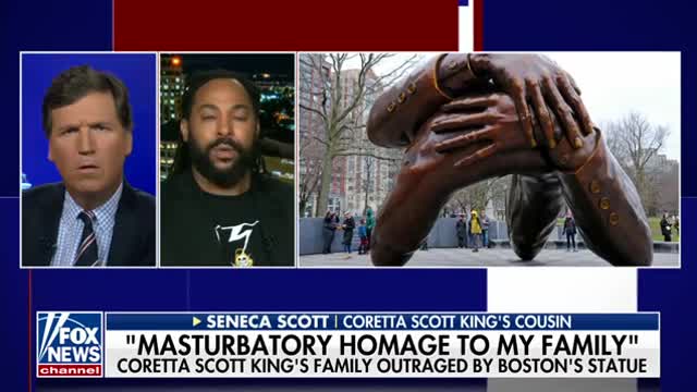 MLK Cousin, Seneca Scott: Boston Statue is 'Part of the Woke Algorithm'