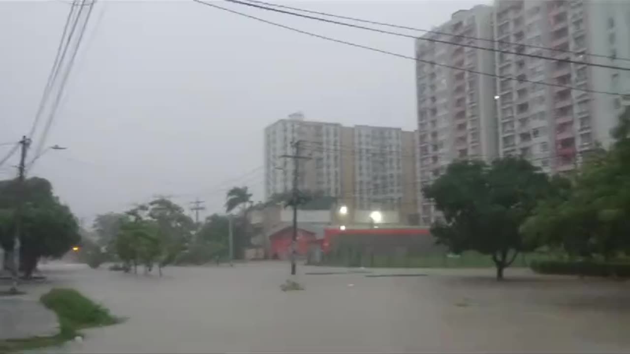 Lluvias en Cartagena por paso de tormenta tropical Franklin