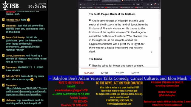 2022-04-16 19:00 EDT - On a Wing and a Prayer: with Deb65 & Barb