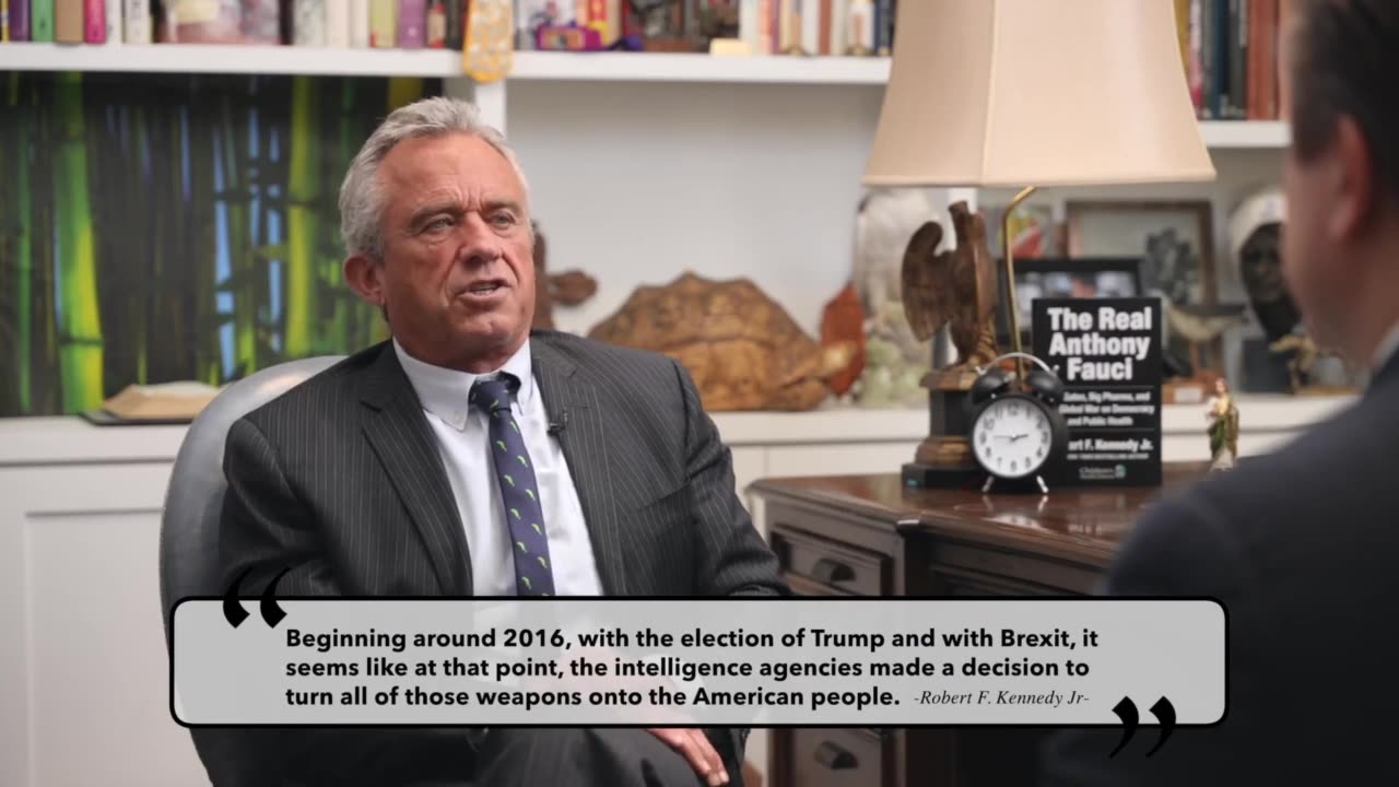 RFK Jr: The CIA Has Made a Conscious Decision to Weaponize Itself Against the American People