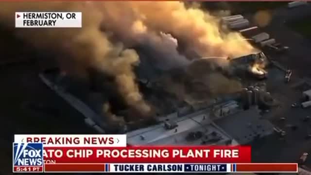 Plane Crashes Near General Mills Food Plant Amid Outbreak Of Fires In Food Processing Facilities