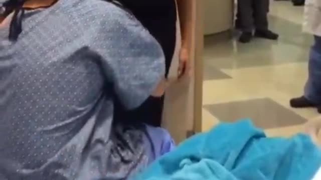 The wounded STAND for Trump