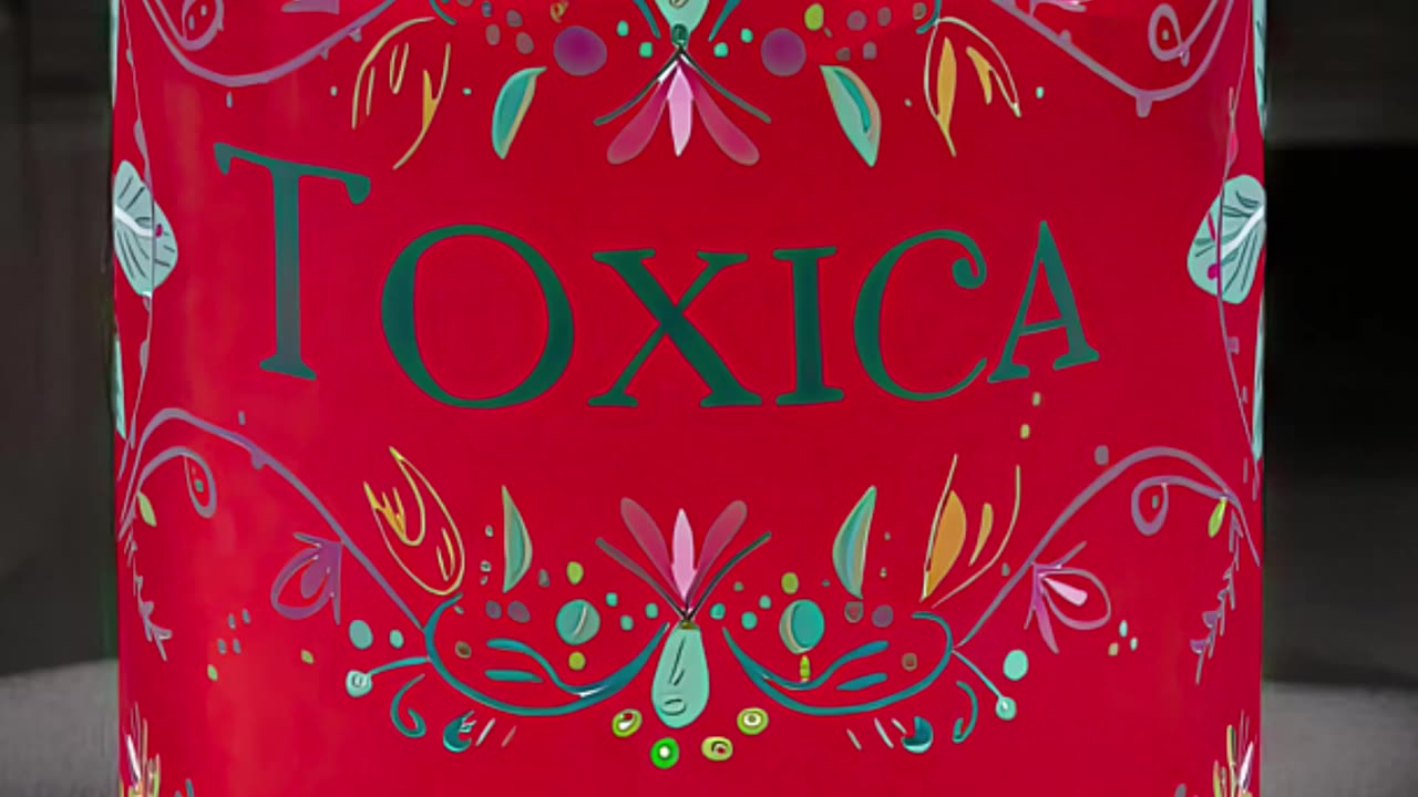 La Toxica Glass: Are You Brave Enough to Sip from This? #UniqueGlassware #BoldDrink
