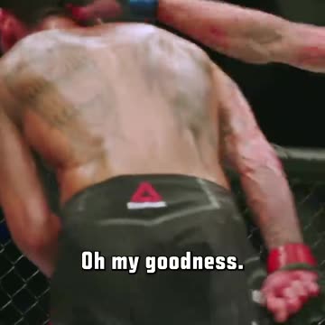 MAX HOLLOWAY WILDING OUT IN THIS FIGHT