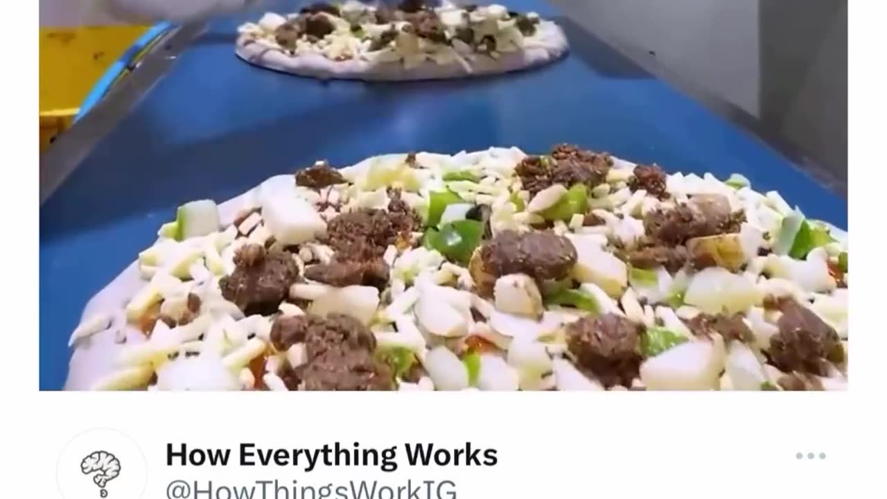 How frozen Pizza Is Made works