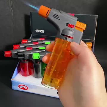 Individualized high temperature windproof inflatable lighter