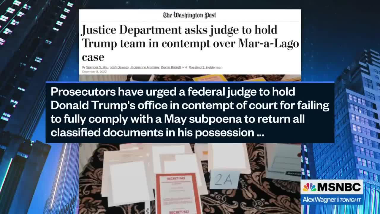 Team Trump Accepts Defeat On Special Master Stall Tactic; More Documents Found