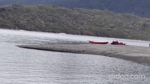 Cerca de Juneau, Alaska .