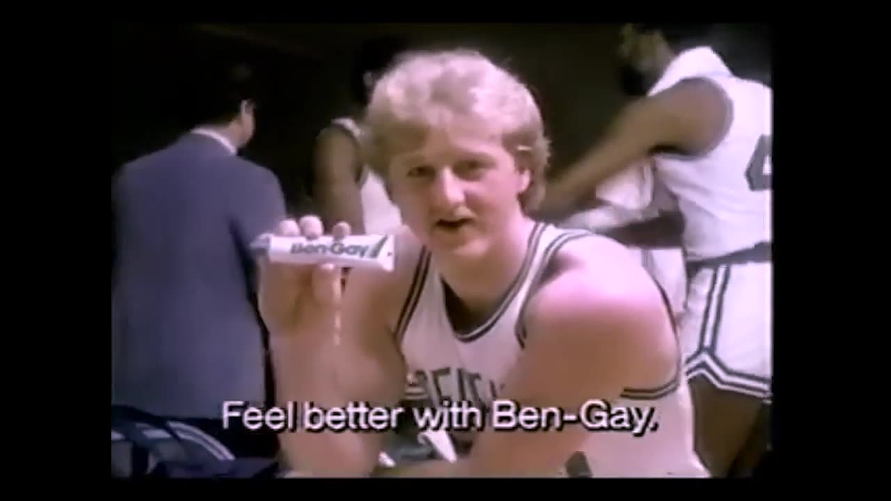 April 9, 1983 - Larry Bird for Ben-Gay